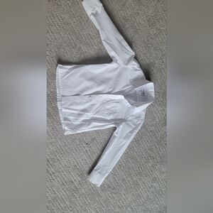 Isaac Mizrahi White Dress Shirt Long-Sleeved Cotton - Boys